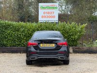 USED 2021 21 MERCEDES-BENZ A-CLASS 1.3 A250e 15.6kWh AMG Line Saloon 4dr Petrol Plug-in Hybrid 8G-DCT Euro 6 (s/s) Sat Nav, Rev Cam, 1 Owner