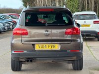 USED 2014 14 VOLKSWAGEN TIGUAN 2.0 TDI BlueMotion Tech Match SUV 5dr Diesel DSG 4WD Euro 5 (s/s) (140 ps) **HPI CLEAR~FRESH MOT+SVS**