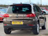 USED 2014 14 VOLKSWAGEN TIGUAN 2.0 TDI BlueMotion Tech Match SUV 5dr Diesel DSG 4WD Euro 5 (s/s) (140 ps) **HPI CLEAR~FRESH MOT+SVS**