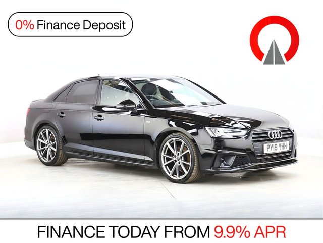 2019 A4 2.0 TFSI 40 BLACK EDITION SALOON 4DR PETROL S TRONIC EURO 6... photo