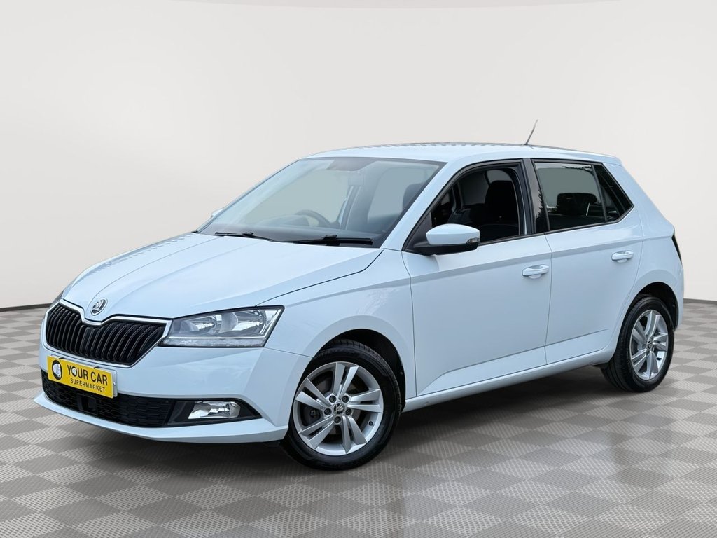 USED 2021 21 SKODA FABIA 1.0 TSI SE Hatchback 5dr Petrol Manual Euro 6 (s/s) (95 ps) Parking Sensors, Apple Carplay