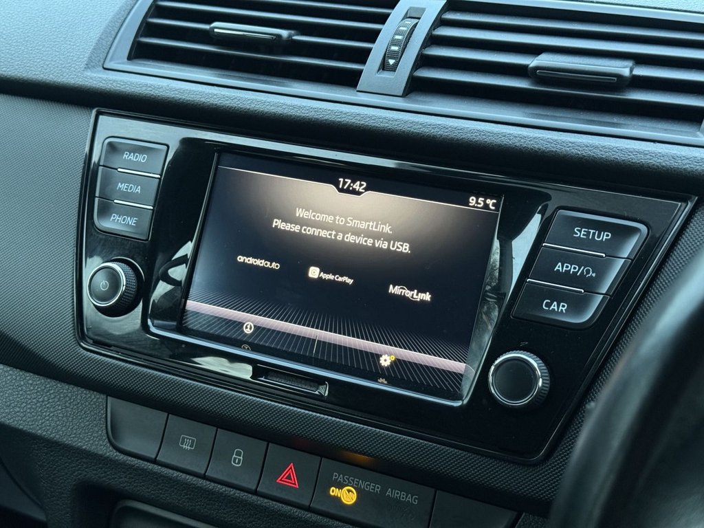 USED 2021 21 SKODA FABIA 1.0 TSI SE Hatchback 5dr Petrol Manual Euro 6 (s/s) (95 ps) Parking Sensors, Apple Carplay