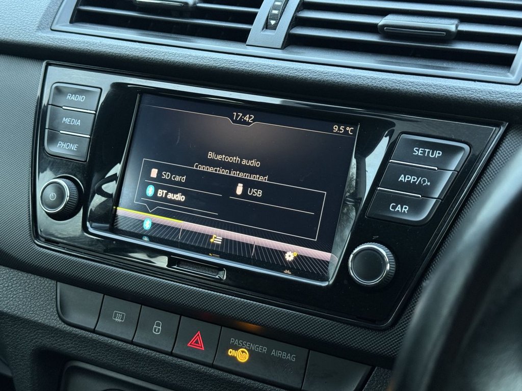 USED 2021 21 SKODA FABIA 1.0 TSI SE Hatchback 5dr Petrol Manual Euro 6 (s/s) (95 ps) Parking Sensors, Apple Carplay