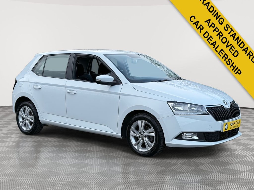 USED 2021 21 SKODA FABIA 1.0 TSI SE Hatchback 5dr Petrol Manual Euro 6 (s/s) (95 ps) Parking Sensors, Apple Carplay