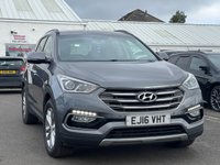 USED 2016 16 HYUNDAI SANTA FE 2.2 CRDi Blue Drive Premium SUV 5dr Diesel Auto 4WD Euro 6 (s/s) (7 Seat) (200 ps) 