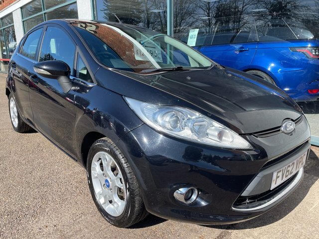 2012 FIESTA 1.25 ZETEC HATCHBACK 5DR PETROL MANUAL EURO 5 82 PS YEAR 2012... photo