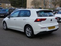 USED 2022 72 VOLKSWAGEN GOLF 1.5 TSI Life 5d 130 S/S 1 OWNER, FULL SERVICE HISTORY, SAT NAV, APP-CONNECT FOR WIRELESS APPLE CARPLAY / ANDROID AUTO, ACTIVE INFO DISPLAY VIRTUAL COCKPIT, WIRELESS PHONE CHARGER, DAB RADIO, BLUETOOTH, LANE ASSIST, FRONT ASSIST, ADAPTIVE CRUISE CONTROL & SPEED LIMITER, FRONT & REAR PARKING SENSORS WITH DISPLAY, LEATHER FLAT BOTTOM MULTIFUNCTION STEERING WHEEL, KEYLESS START, RAIN & LIGHT SENSORS, AUTO HOLD, 4x USB PORTS, CLIMATE CONTROL, ILLUMINATING VANITY MIRRORS, DIGITAL SPEEDO, MANAUL 6 SPEED
