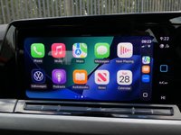 USED 2022 72 VOLKSWAGEN GOLF 1.5 TSI Life 5d 130 S/S 1 OWNER, FULL SERVICE HISTORY, SAT NAV, APP-CONNECT FOR WIRELESS APPLE CARPLAY / ANDROID AUTO, ACTIVE INFO DISPLAY VIRTUAL COCKPIT, WIRELESS PHONE CHARGER, DAB RADIO, BLUETOOTH, LANE ASSIST, FRONT ASSIST, ADAPTIVE CRUISE CONTROL & SPEED LIMITER, FRONT & REAR PARKING SENSORS WITH DISPLAY, LEATHER FLAT BOTTOM MULTIFUNCTION STEERING WHEEL, KEYLESS START, RAIN & LIGHT SENSORS, AUTO HOLD, 4x USB PORTS, CLIMATE CONTROL, ILLUMINATING VANITY MIRRORS, DIGITAL SPEEDO, MANAUL 6 SPEED