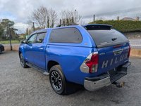 USED 2018 68 TOYOTA HI-LUX 2.4 D-4D Invincible X Pickup Double Cab 4dr Diesel Manual 4WD Euro 6 (s/s) (TSS, 3.5t) (150 ps) NO VAT , STUNNING BLUE PAINTWORK, HEATED SEATS