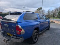 USED 2018 68 TOYOTA HI-LUX 2.4 D-4D Invincible X Pickup Double Cab 4dr Diesel Manual 4WD Euro 6 (s/s) (TSS, 3.5t) (150 ps) NO VAT , STUNNING BLUE PAINTWORK, HEATED SEATS
