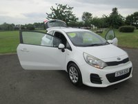 USED 2015 65 KIA RIO 1.25 1 Hatchback 3dr Petrol Manual Euro 6 (84 bhp) FINANCE AVAILABLE BLUETOOTH