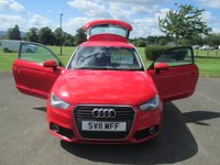 USED 2011 11 AUDI A1 1.4 TFSI Sport Hatchback 3dr Petrol Manual Euro 5 (s/s) (122 ps) NEW MOT READY TO DRIVE AWAY