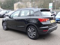 USED 2022 71 SEAT ARONA 1.0 TSI EVO SE Technology 5d 95 S/S DIGITAL DASH, SAT NAV, FULL LINK FOR WIRELESS APPLE CARPLAY / ANDROID AUTO, WIRELESS PHONE CHARGER, REAR PARKING SENSORS, ECO LED LIGHTS, AUTO LIGHTS, ELECTRIC MIRRORS, CRUISE CONTROL & SPEED LIMITER, LANE ASSIST, DAB RADIO, BLUETOOTH PHONE & MEDIA, MANUAL GEARBOX, BLACK CONTRAST ROOF, ROOF RAILS, 17 INCH ALLOY WHEELS, AIR CON, VOICE CONTROL, 2x USB C PORTS, LEATHER FLAT BOTTOM MULTIFUNCTION STEERING WHEEL, 1 OWNER FROM NEW, SERVICE HISTORY