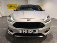 USED 2018 18 FORD FOCUS 1.0T EcoBoost ST-Line Hatchback 5dr Petrol Manual Euro 6 (s/s) (140 ps) Sat Nav-Air conditioning-DAB Radio-Cruise-Bluetooth-Privacy-18
