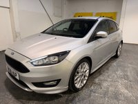 USED 2018 18 FORD FOCUS 1.0T EcoBoost ST-Line Hatchback 5dr Petrol Manual Euro 6 (s/s) (140 ps) Sat Nav-Air conditioning-DAB Radio-Cruise-Bluetooth-Privacy-18