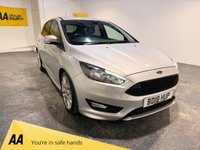 USED 2018 18 FORD FOCUS 1.0T EcoBoost ST-Line Hatchback 5dr Petrol Manual Euro 6 (s/s) (140 ps) Sat Nav-Air conditioning-DAB Radio-Cruise-Bluetooth-Privacy-18