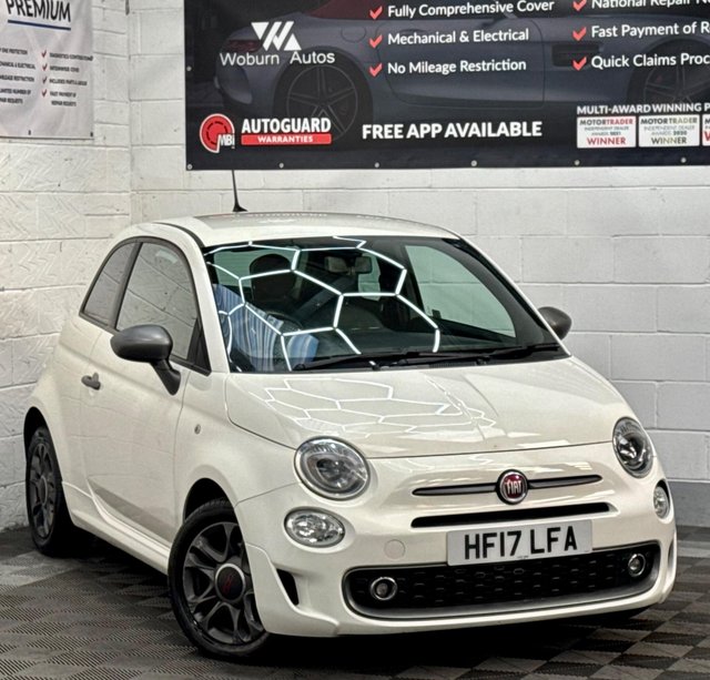 2017 17 FIAT 500 1.2 S Euro 6 (s/s) 3dr SatNav+OneOwner+&pound;20 Tax+P.Snsr