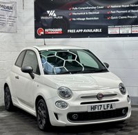 USED 2017 17 FIAT 500 1.2 S Euro 6 (s/s) 3dr SatNav+OneOwner+&pound;20 Tax+P.Snsr