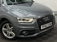USED 2012 62 AUDI Q3 2.0 TFSI S line S Tronic quattro Euro 5 (s/s) 5dr ReverseCamera+SatNav+P.Sensors