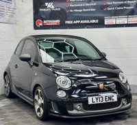USED 2013 13 ABARTH 595C 1.4 T-Jet Competizione Cabrio Auto Euro 5 2dr Sat Nav+Sunroof+Full history