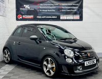 USED 2013 13 ABARTH 595C 1.4 T-Jet Competizione Cabrio Auto Euro 5 2dr Sat Nav+Sunroof+Full history