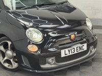 USED 2013 13 ABARTH 595C 1.4 T-Jet Competizione Cabrio Auto Euro 5 2dr Sat Nav+Sunroof+Full history