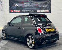 USED 2013 13 ABARTH 595C 1.4 T-Jet Competizione Cabrio Auto Euro 5 2dr Sat Nav+Sunroof+Full history