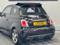 USED 2013 13 ABARTH 595C 1.4 T-Jet Competizione Cabrio Auto Euro 5 2dr Sat Nav+Sunroof+Full history
