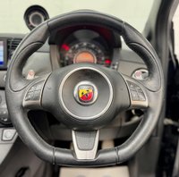 USED 2013 13 ABARTH 595C 1.4 T-Jet Competizione Cabrio Auto Euro 5 2dr Sat Nav+Sunroof+Full history