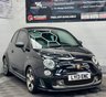 USED 2013 13 ABARTH 595C 1.4 T-Jet Competizione Cabrio Auto Euro 5 2dr Sat Nav+Sunroof+Full history