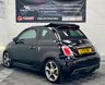 USED 2013 13 ABARTH 595C 1.4 T-Jet Competizione Cabrio Auto Euro 5 2dr Sat Nav+Sunroof+Full history