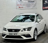 USED 2017 67 SEAT LEON 1.4 TSI FR Technology ST Euro 6 (s/s) 5dr Adaptive Cruise+1P.O+Car Play