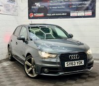 USED 2013 63 AUDI A1 1.4 TFSI CoD Black Edition Sportback S Tronic Euro 5 (s/s) 5dr P.SENSOR+BLUETOOTH+&pound;35TAX