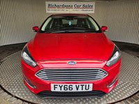 USED 2016 66 FORD FOCUS 1.0T EcoBoost Titanium Hatchback 5dr Petrol Manual Euro 6 (s/s) (125 ps) 