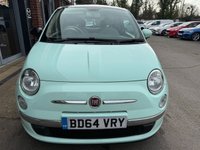 USED 2014 64 FIAT 500 1.2 Lounge Hatchback 3dr Petrol Manual Euro 6 (s/s) (69 bhp) SERVICE HISTORY 12 MONTHS MOT 2 KEY