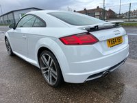 USED 2015 64 AUDI TT 2.0 TFSI S line Coupe 3dr Petrol Manual Euro 6 (s/s) (230 ps) 2 OWNERS* SERVICE HISTORY* PART LEATHER AND SUEDE INTERIOR* ELECTRIC HANDBRAKE*AUTO START/ STOP* DAB RADIO* BLUETOOTH* ELECTRIC FRONT WINDOWS* ELECTRCI HEATED MIRRORS* KEYLESS START*