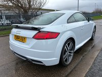 USED 2015 64 AUDI TT 2.0 TFSI S line Coupe 3dr Petrol Manual Euro 6 (s/s) (230 ps) 2 OWNERS* SERVICE HISTORY* PART LEATHER AND SUEDE INTERIOR* ELECTRIC HANDBRAKE*AUTO START/ STOP* DAB RADIO* BLUETOOTH* ELECTRIC FRONT WINDOWS* ELECTRCI HEATED MIRRORS* KEYLESS START*