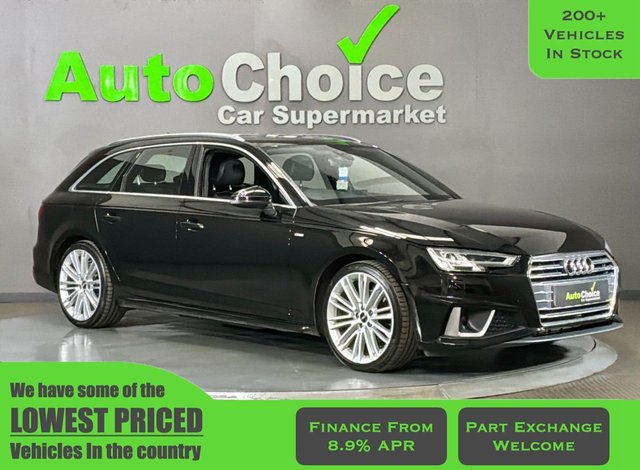 2019 A4 AVANT 2.0 TFSI 35 S LINE ESTATE 5DR PETROL MANUAL EURO 6... photo