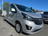 USED 2017 67 VAUXHALL VIVARO 1.6 CDTi 2900 Sportive Panel Van 5dr Diesel Manual L2 H1 Euro 6 (120 ps) NO VAT JUST 34K FSH !!!! TWIN TURBO FRESH SERVICE INCLUDED !