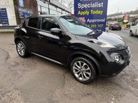 USED 2016 66 NISSAN JUKE 2016/66 1.2 DIG-T Tekna SUV 5dr Petrol Manual Euro 6 (s/s) (115 ps), 2 Previous owners, Only 45000 Miles ************* ONLY 45000 MILES ***********