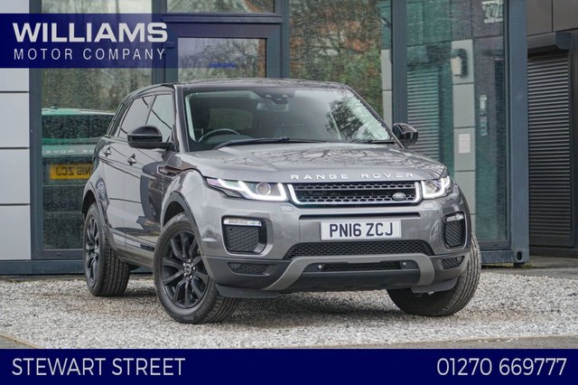 View our LAND ROVER RANGE ROVER EVOQUE