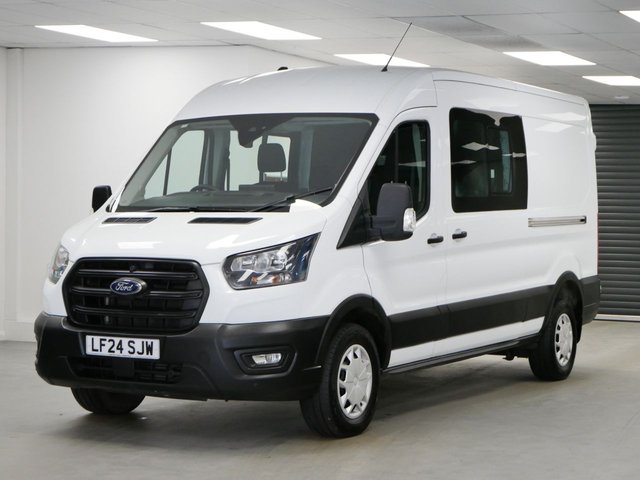 View our Ford Transit 350 2.0 EBL 130 BHP L3 TREND CREWCAB 6 SEATER 