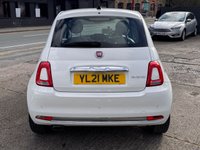 USED 2021 21 FIAT 500 1.0 MHEV Star Hatchback 3dr Petrol Manual Euro 6 (s/s) (70 bhp) FSH + SAT NAV + PAN ROOF  + REVERSE SENSORS + PARK ASSIST