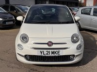 USED 2021 21 FIAT 500 1.0 MHEV Star Hatchback 3dr Petrol Manual Euro 6 (s/s) (70 bhp) FSH + SAT NAV + PAN ROOF  + REVERSE SENSORS + PARK ASSIST