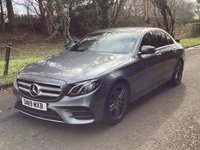 USED 2019 19 MERCEDES-BENZ E-CLASS 2.0 E220d AMG Line Saloon 4dr Diesel G-Tronic+ Euro 6 (s/s) (194 ps) *FULL SERVICE HISTORY* HEATED SEATS-REVERSING CAM-SAT NAV