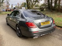 USED 2019 19 MERCEDES-BENZ E-CLASS 2.0 E220d AMG Line Saloon 4dr Diesel G-Tronic+ Euro 6 (s/s) (194 ps) *FULL SERVICE HISTORY* HEATED SEATS-REVERSING CAM-SAT NAV
