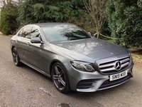 USED 2019 19 MERCEDES-BENZ E-CLASS 2.0 E220d AMG Line Saloon 4dr Diesel G-Tronic+ Euro 6 (s/s) (194 ps) *FULL SERVICE HISTORY* HEATED SEATS-REVERSING CAM-SAT NAV