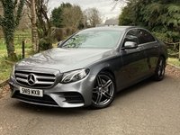 USED 2019 19 MERCEDES-BENZ E-CLASS 2.0 E220d AMG Line Saloon 4dr Diesel G-Tronic+ Euro 6 (s/s) (194 ps) *FULL SERVICE HISTORY* HEATED SEATS-REVERSING CAM-SAT NAV
