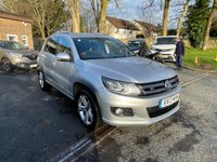 USED 2013 13 VOLKSWAGEN TIGUAN 2.0 TDI BlueMotion Tech R-Line SUV 5dr Diesel Manual 4WD Euro 5 (s/s) (140 ps) ONLY 2 FORMER KEEPER+MOT UNTIL MARCH 2027