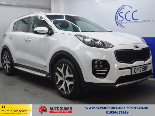 2017 17 Kia Sportage 1.6 T-GDi GT-Line SUV 5dr Petrol Manual AWD Euro 6 (174 bhp)